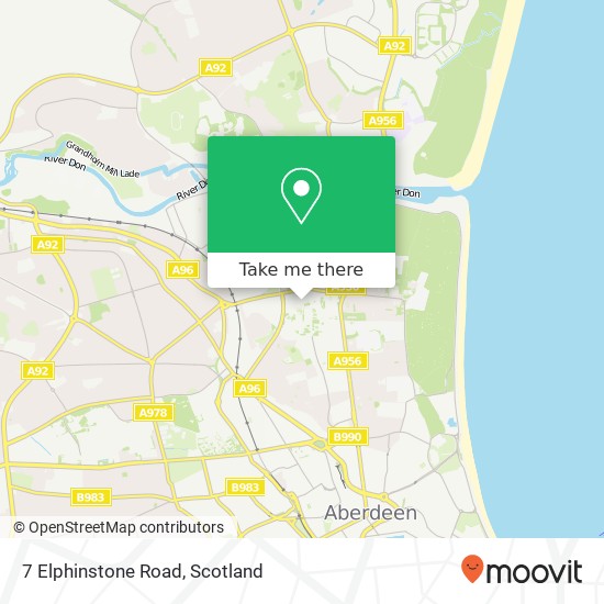 7 Elphinstone Road map