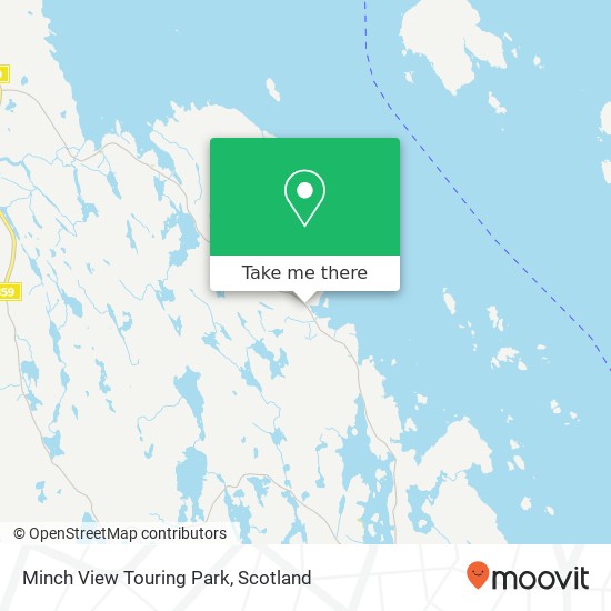 Minch View Touring Park map