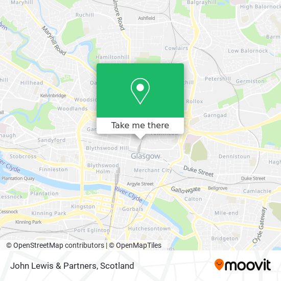 John Lewis & Partners map