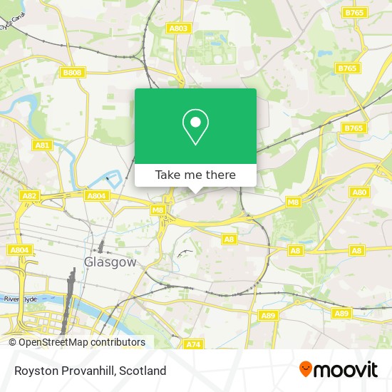 Royston Provanhill map