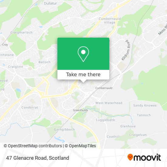 47 Glenacre Road map