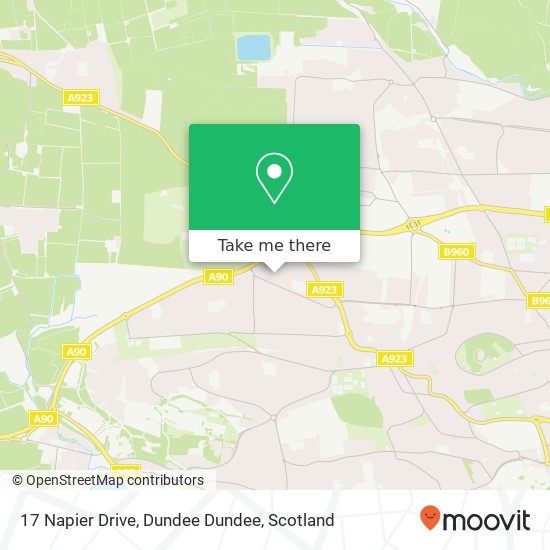 17 Napier Drive, Dundee Dundee map