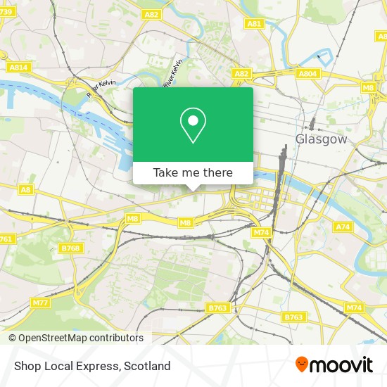 Shop Local Express map