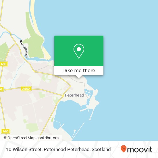 10 Wilson Street, Peterhead Peterhead map