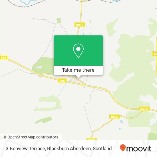 3 Benview Terrace, Blackburn Aberdeen map