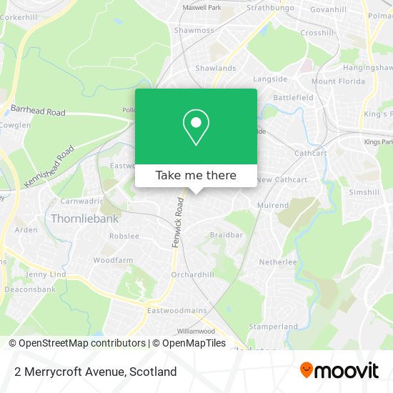 2 Merrycroft Avenue map