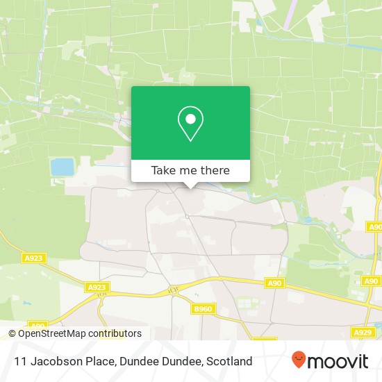 11 Jacobson Place, Dundee Dundee map