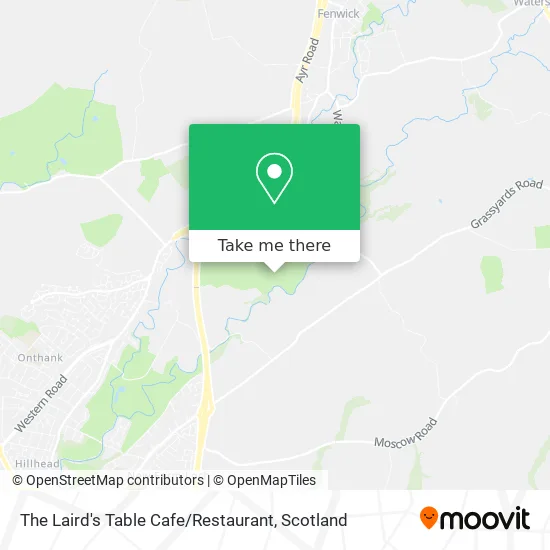 The Laird's Table Cafe / Restaurant map