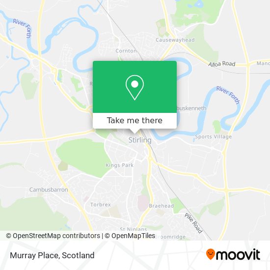 Murray Place map