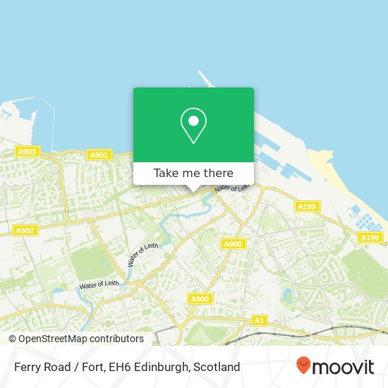 Ferry Road / Fort, EH6 Edinburgh map