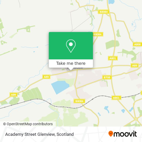 Academy Street Glenview map