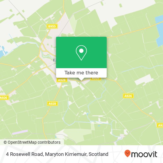 4 Rosewell Road, Maryton Kirriemuir map