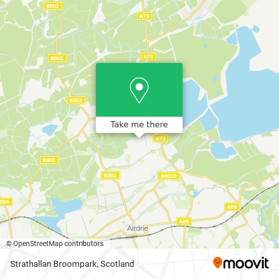 Strathallan Broompark map