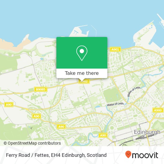 Ferry Road / Fettes, EH4 Edinburgh map