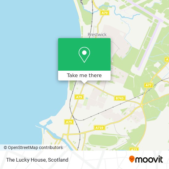 The Lucky House map