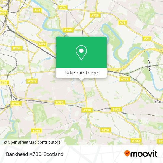 Bankhead A730 map
