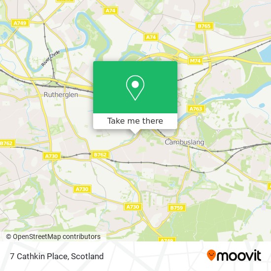 7 Cathkin Place map