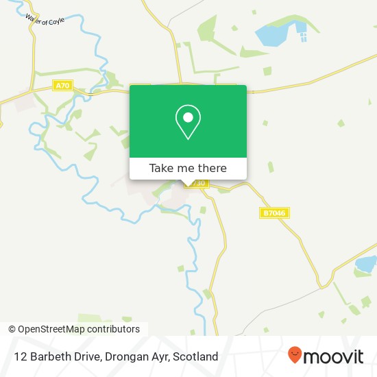 12 Barbeth Drive, Drongan Ayr map