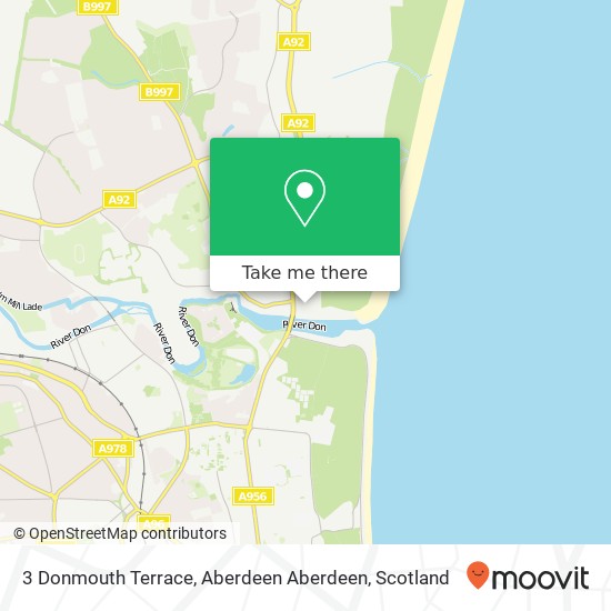 3 Donmouth Terrace, Aberdeen Aberdeen map