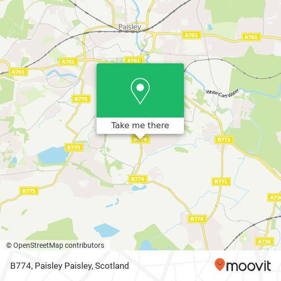 B774, Paisley Paisley map