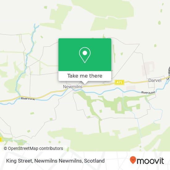 King Street, Newmilns Newmilns map