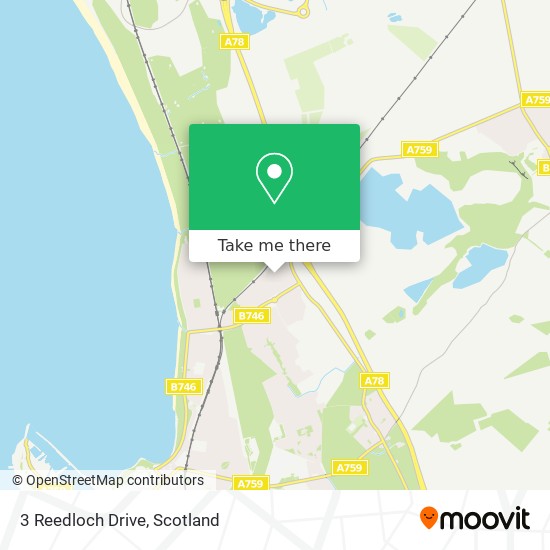 3 Reedloch Drive map