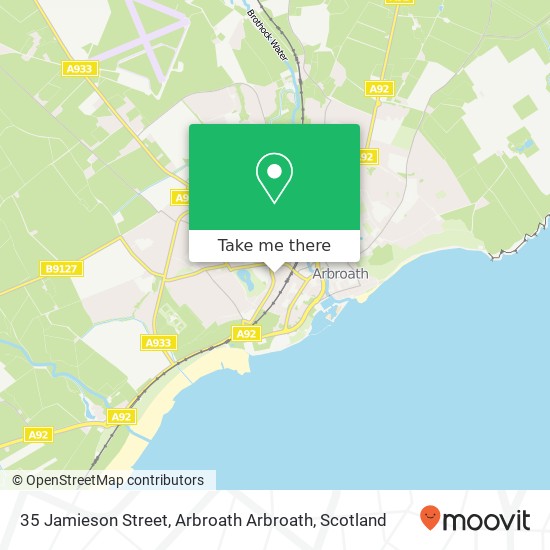 35 Jamieson Street, Arbroath Arbroath map