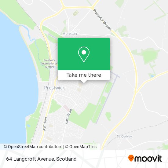 64 Langcroft Avenue map