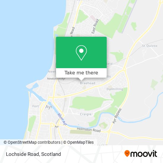 Lochside Road map