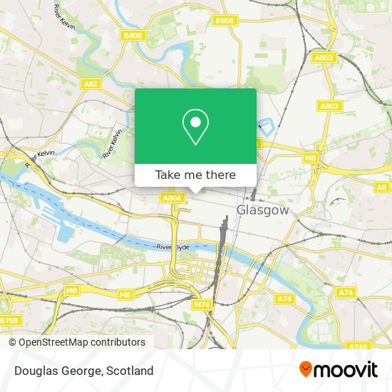 Douglas George map