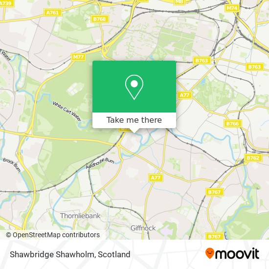 Shawbridge Shawholm map