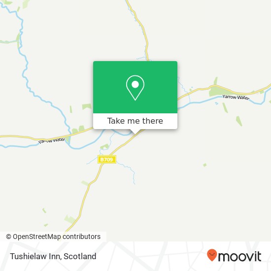 Tushielaw Inn map