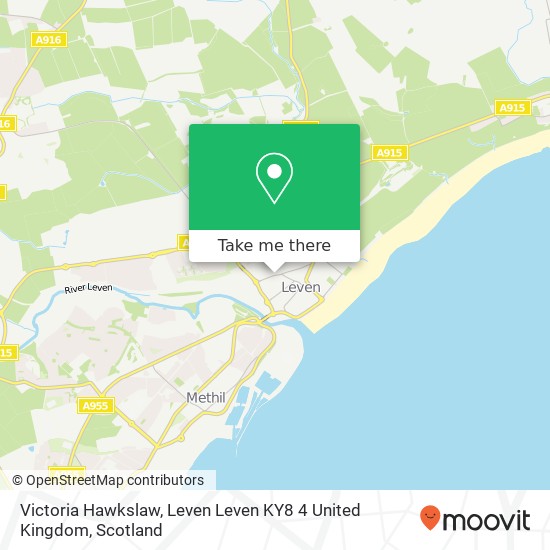 Victoria Hawkslaw, Leven Leven KY8 4 United Kingdom map