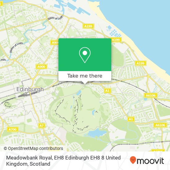 Meadowbank Royal, EH8 Edinburgh EH8 8 United Kingdom map
