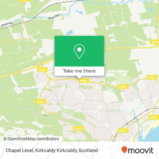 Chapel Level, Kirkcaldy Kirkcaldy map