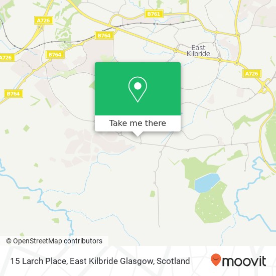 15 Larch Place, East Kilbride Glasgow map