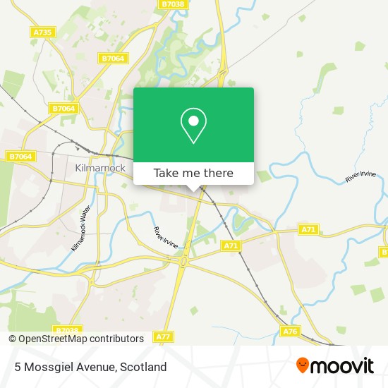 5 Mossgiel Avenue map