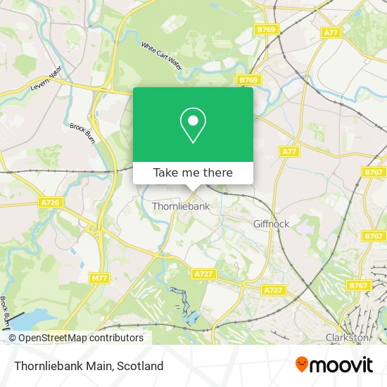 Thornliebank Main map