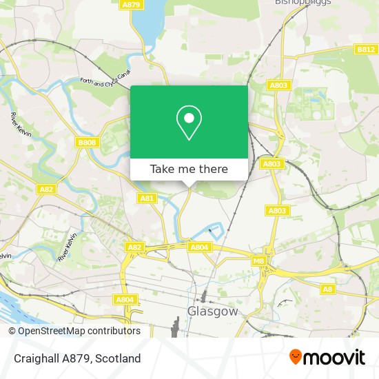 Craighall A879 map
