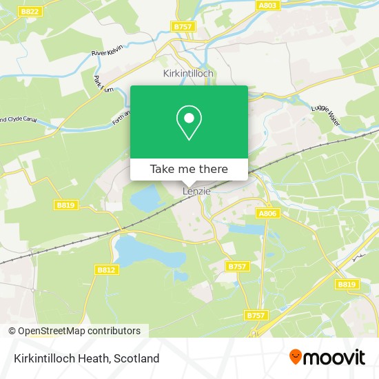 Kirkintilloch Heath map