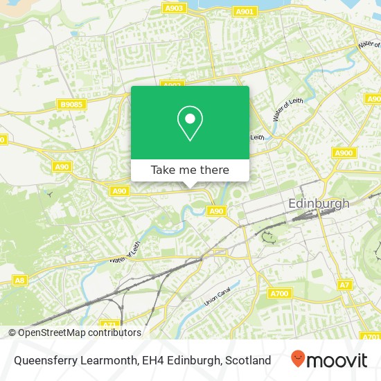 Queensferry Learmonth, EH4 Edinburgh map