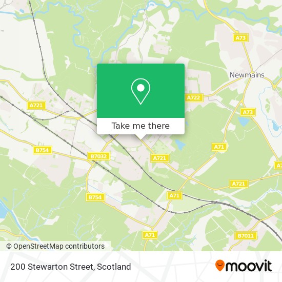 200 Stewarton Street map