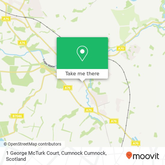 1 George McTurk Court, Cumnock Cumnock map