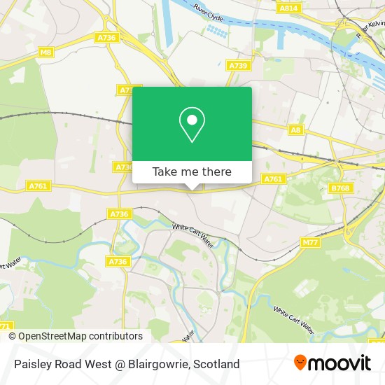 Paisley Road West @ Blairgowrie map