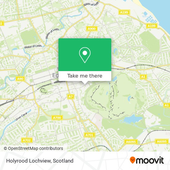 Holyrood Lochview map