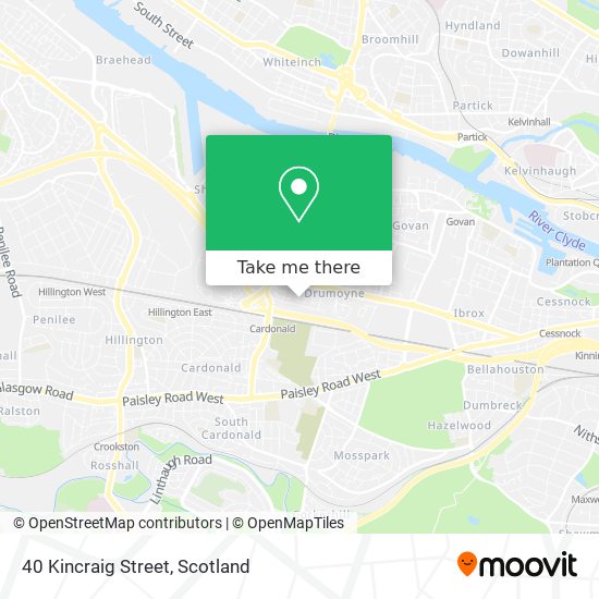 40 Kincraig Street map