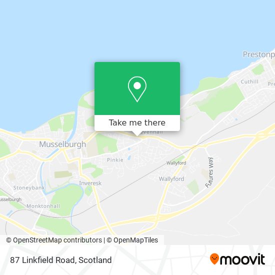 87 Linkfield Road map
