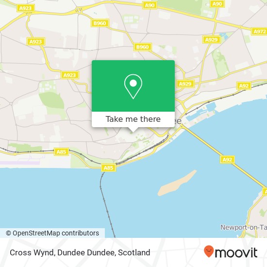 Cross Wynd, Dundee Dundee map