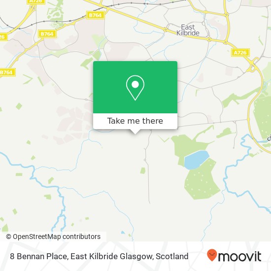 8 Bennan Place, East Kilbride Glasgow map