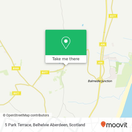 5 Park Terrace, Belhelvie Aberdeen map